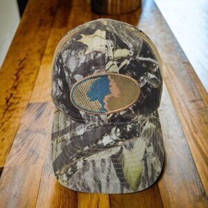 Mossy Oak Mesh Strapback Cap Hat Embroidered Logo Patch Baseball Trucker Hunter